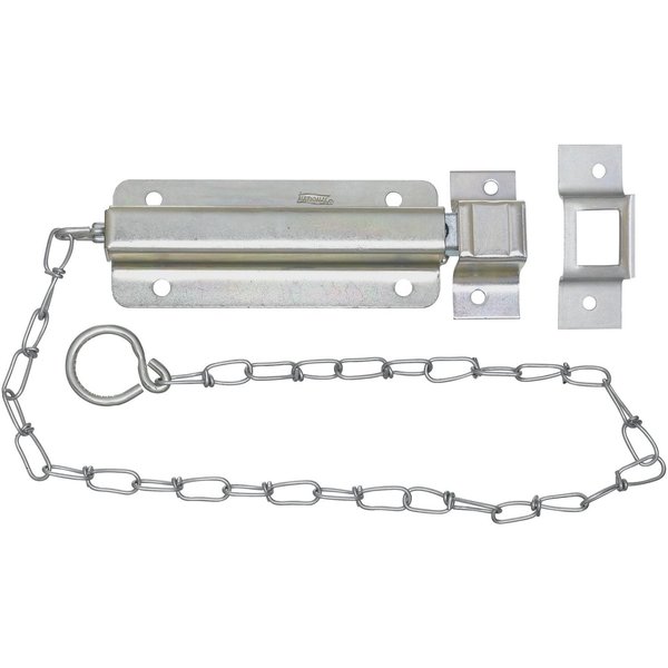 National Hardware 6 in. L Zinc-Plated Steel Chain Bolt N150-771